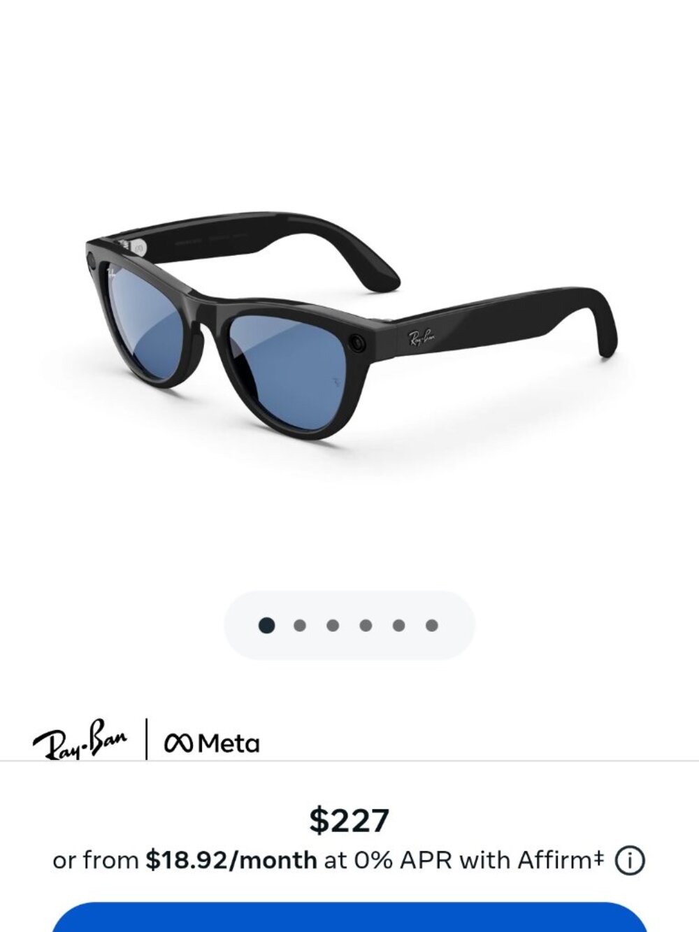 Gen 1 ray ban meta glasses